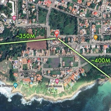 Studio -Trees At Mikasa- Near Beach, Pool, Fast Wifi, Ac & King Bed Пуерто-Ескондідо Екстер'єр фото